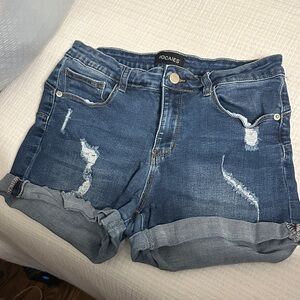 Women's Blue Jean Shorts